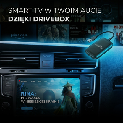 DriveBox™ Smart TV do Twojego auta