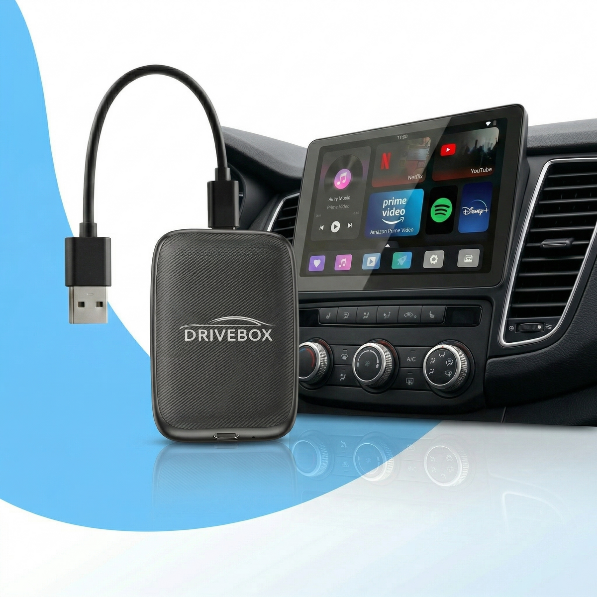 DriveBox™ Smart TV do Twojego auta