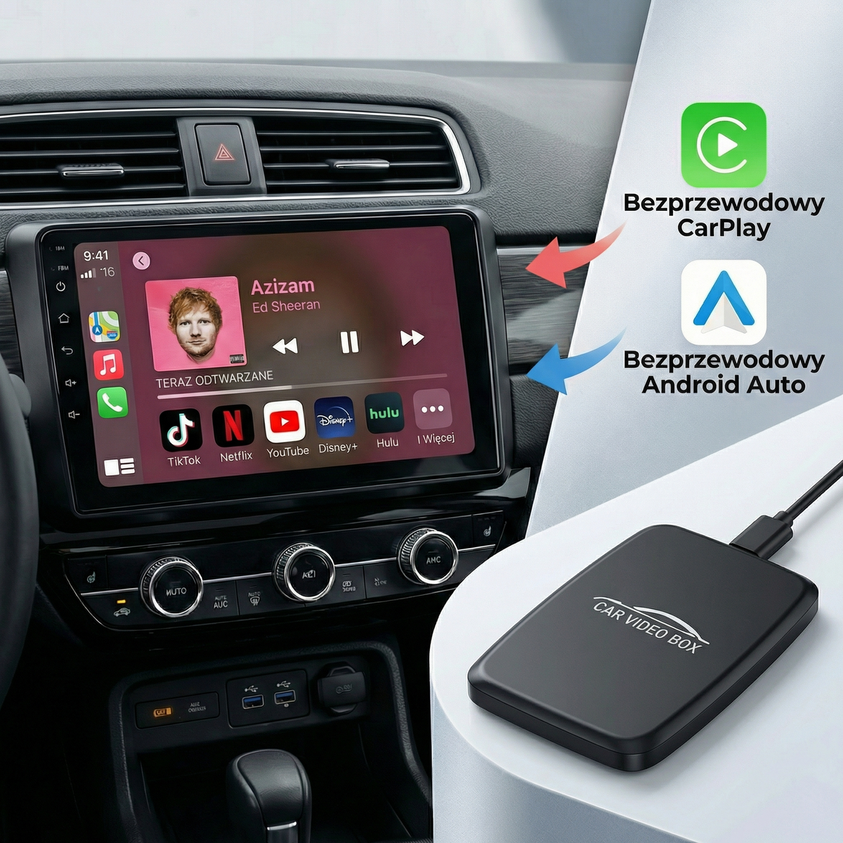 DriveBox™ Smart TV do Twojego auta