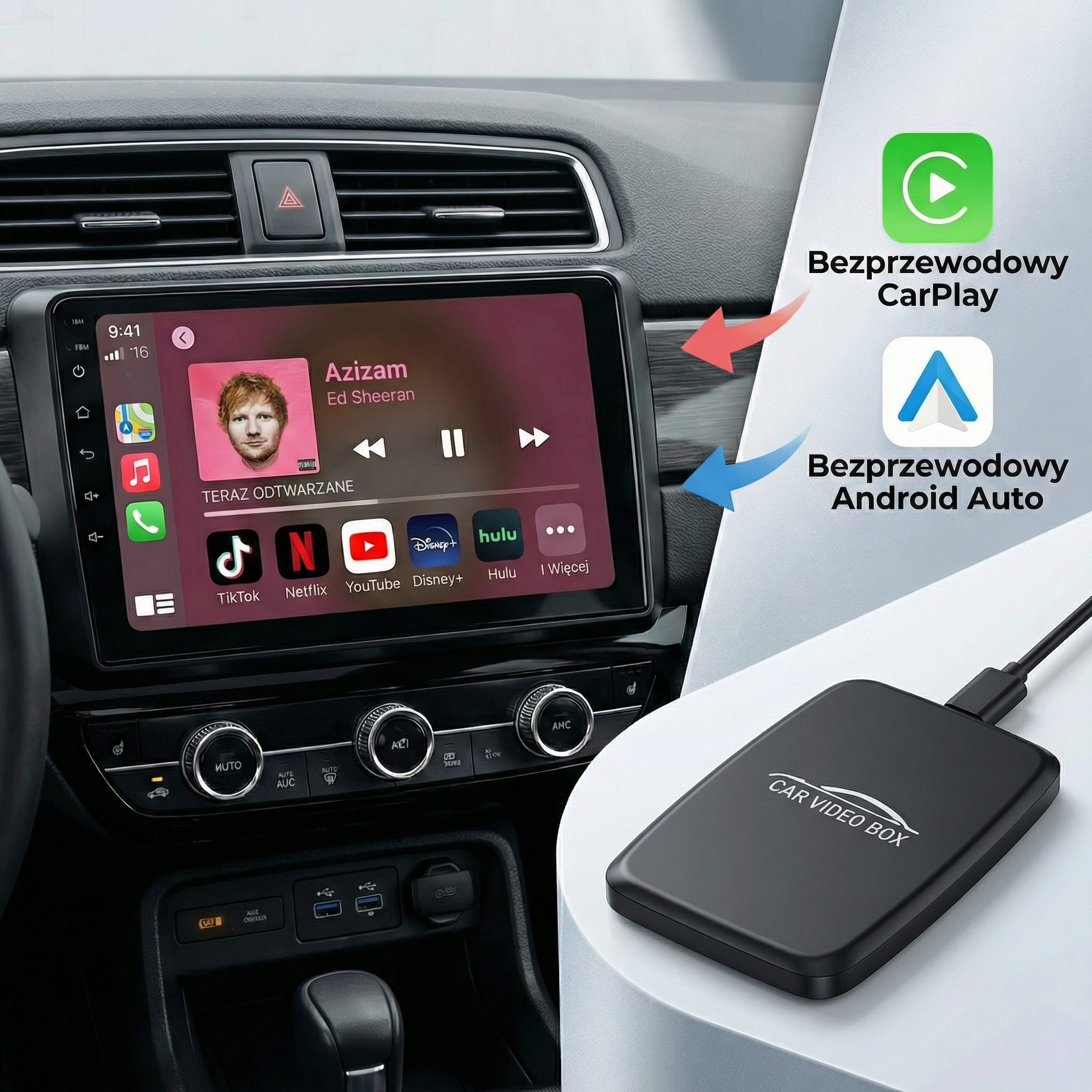 DriveBox™ Smart TV do Twojego auta